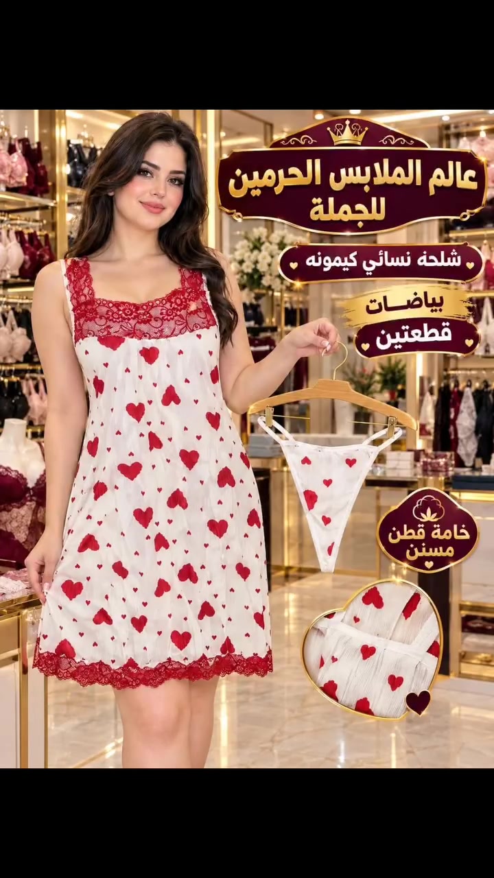 شلحة نسائية • فري سايز • قطن مسنن