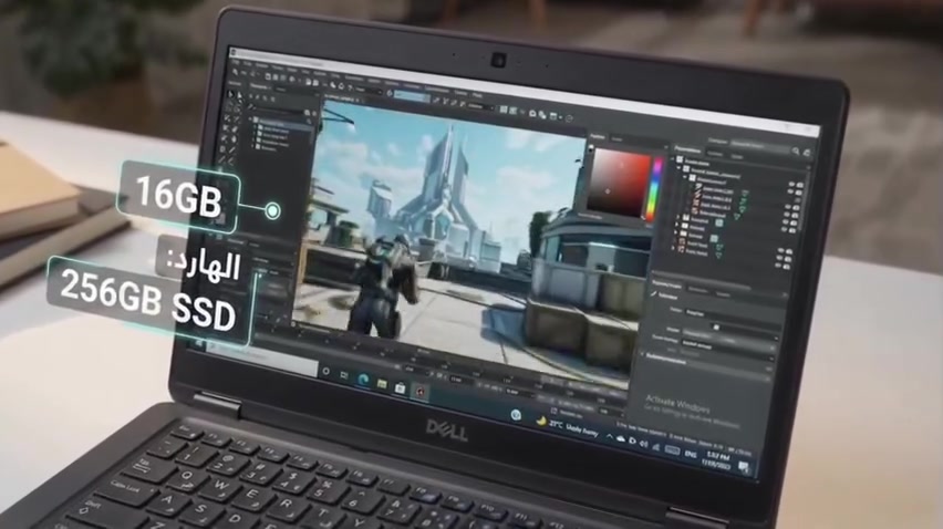 ديل Latitude 5491 • i7-8850H • Nvidia MX130