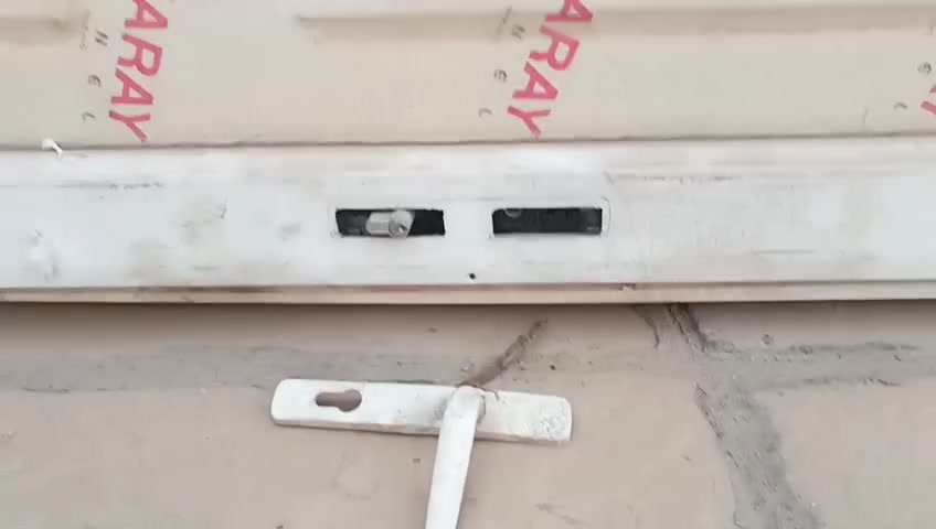باب PVC تركي • نضيف • نقص مفتاح