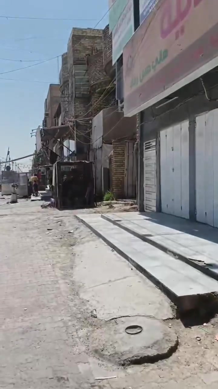 سلام عليكم ادمن بعد اذنك
نصف قطعة للبيع شرك 74متر طابق ونصف حمام داخلي واخارجي ومطبخ حار وبارد وغرفة الطابق الثاني يحوي غرفة وحمام وسطح المكان اول نصف قطعه بل فرع ع الشارع كلشي قريب عليك حلاق اسواق فرن صيدلية السوك اول نص قطعة المكان مدينةالصدر قطاع 73 مقابل قطاع72 مطعم قرمشة بباي سعرها 125 مليون وبيها مجال بيع مستعجل ***********
