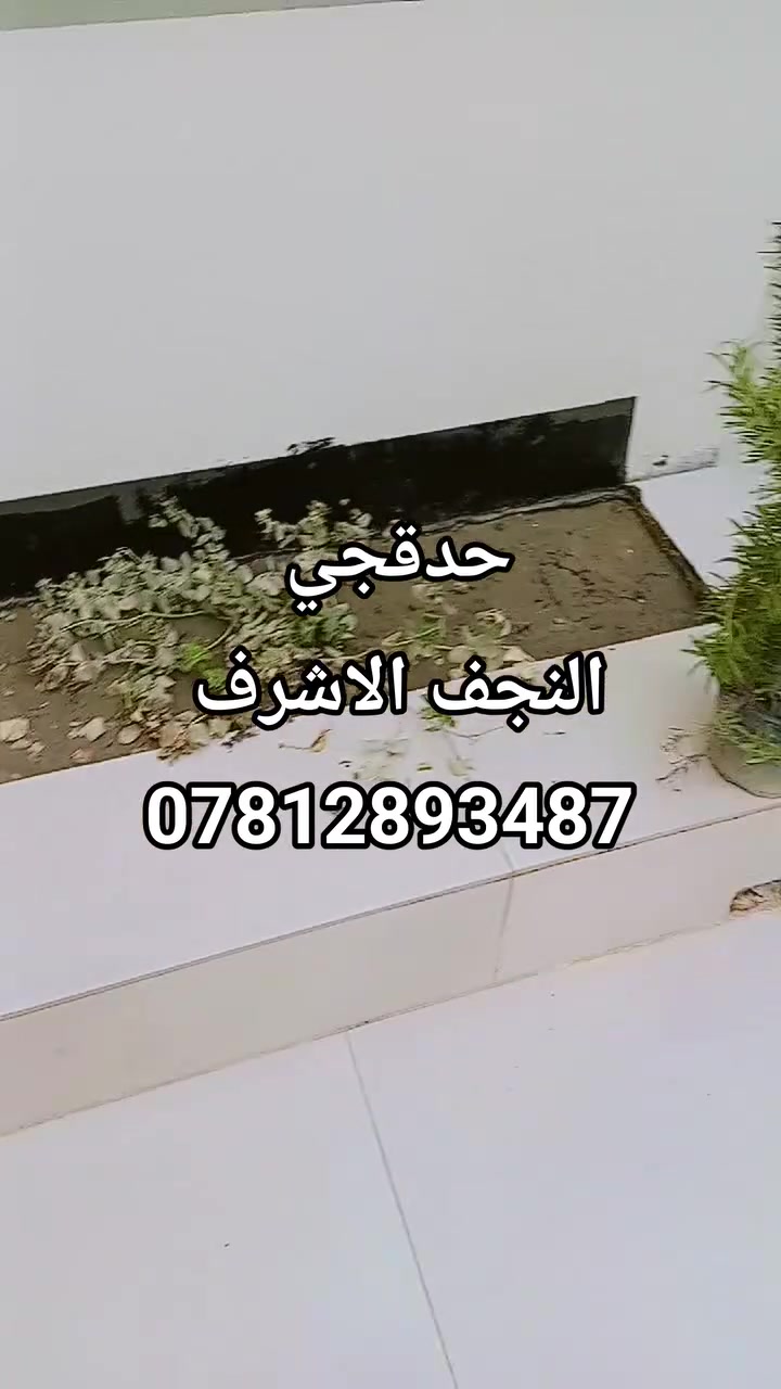 النجف الاشرف • خدمة بستنة • لا تفاصيل