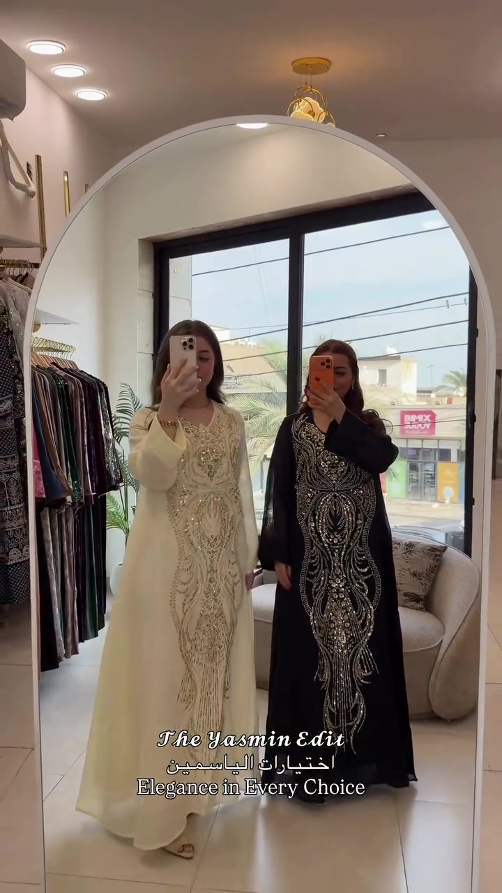 جلابية كشخة • مقاسات S-XXL • توصيل لجميع العراق