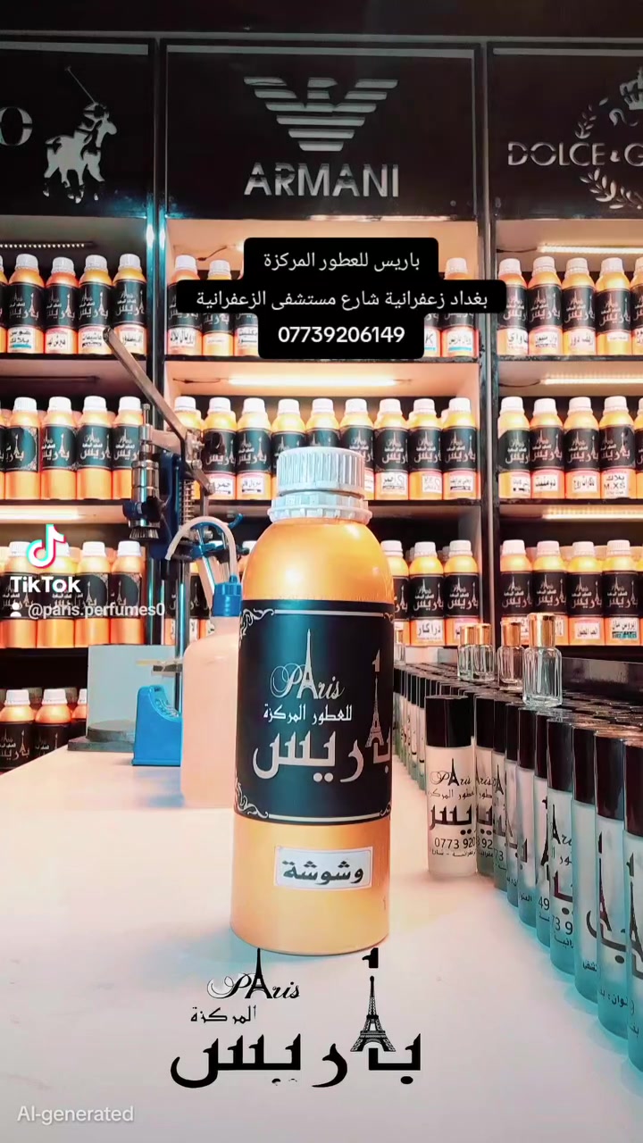 عطر وشوشة

 من أشهر العطور النسائيه الجاذبيه وافخم عطور ذات رائحه المثالية يستخدم في جميع الأوقات والمناسبات ❤
عطر  وشوشه  عطر
  🇨🇵 الأصلي منشأ فرنسا🇲🇫
من افضل الماراكات راقي و مميز جداً مصنف من افضل العطور العالميه  ذو الرائحه الثابته والهادئه
عطر أنيق لايقاوم راقي وجذاب❤️
عطر وشوشة  هو عطر الزهور الشرقية للمرأة. رائحته في الدقائق الاولئ هي التوت، والفلفل الوردي والبرتقال المر. بعد نص ساعه تكون رائحته هي زهرة البرتقال الفرنسية، أوسمانثوس، والياسمين

باريس للعطور المركزة
بغداد زعفرانية شارع مستشفى الزعفرانية
***********

 https://www.tiktok.com/@paris.perfumes0?_t=8m6bojv5h6P&_r=1

https://www.instagram.com/j1q.q/profilecard/?igsh=dTd3bmx4dzRocmxr
