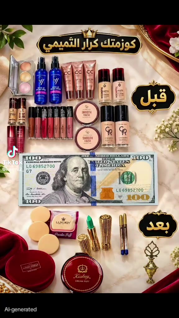 كوزمتك • كرار التميمي • قبل وبعد