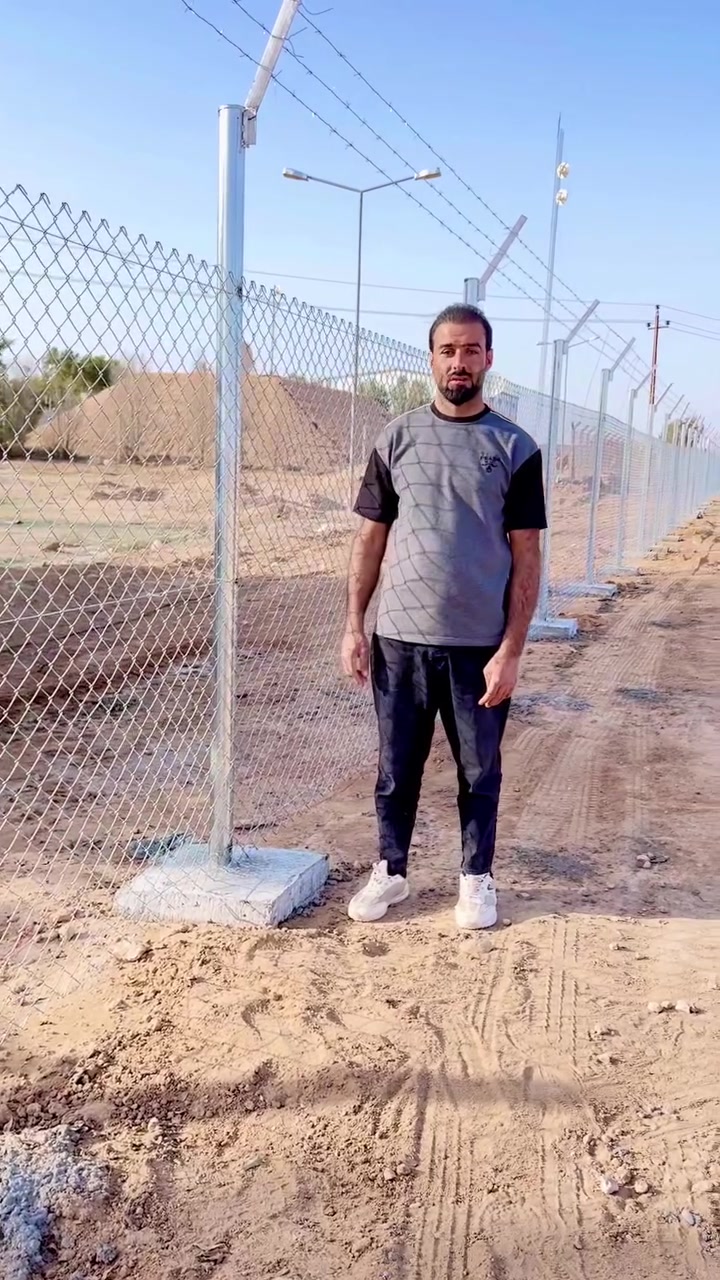 من فضل الله تعالى....
 عمل سياج بي ار سي B.R.C في ديالى من تصميم واشراف وتنفيذ...
 شركة بغداد الهندسية لعمل ونصب اسيجة بي ار سي B.R.C
 الإشراف والتنفيذ الهندسي
  للتواصل
***********
***********
