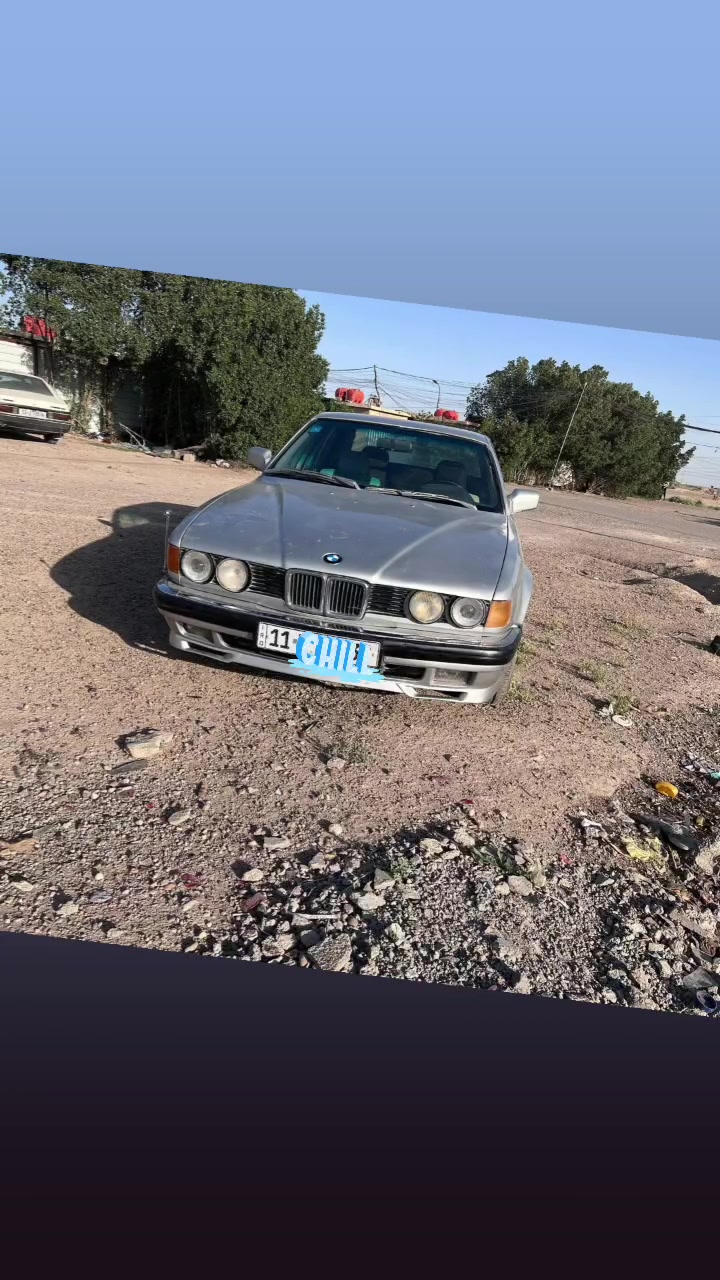بي ام ٧٣٠ • تايرات جديدة • رقم بغداد