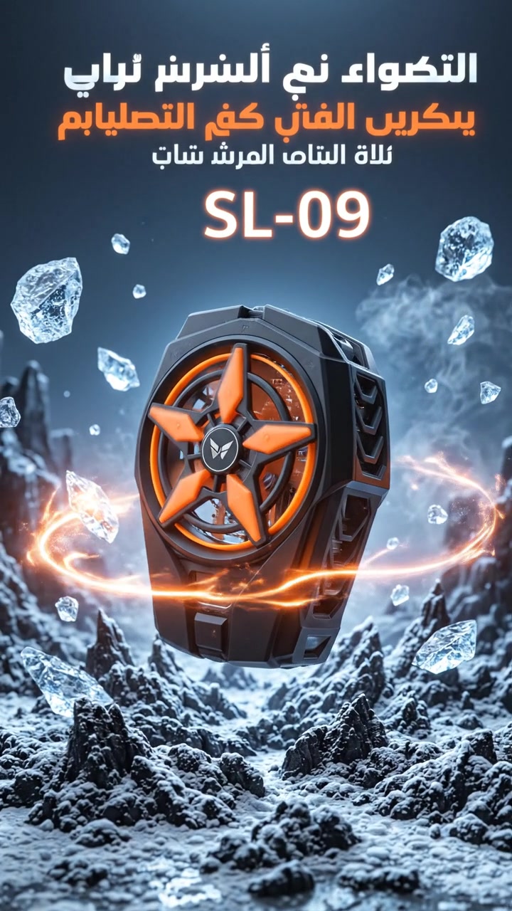 مبرد SL-09 • تبريد فوري • إضاءة RGB