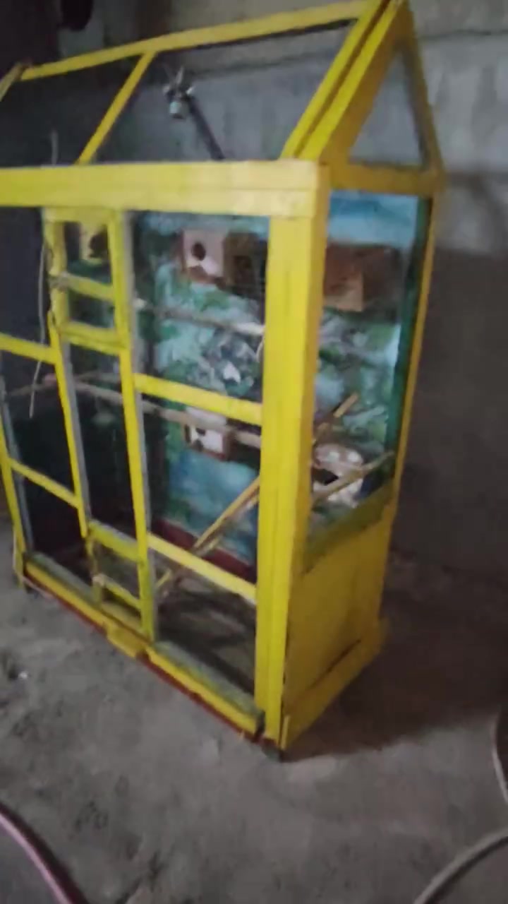 السلام عليكم  متاح قفص طول ١٥٠+ عرض١٣٠+داخل ٥٠ الموصل حي المأمون  السعر ٧٥ بي ٦ ابيوت مستخدم ومصبوق جديد مرتب الارضيه سحب *********** وذه معرض ازقر منو هم
