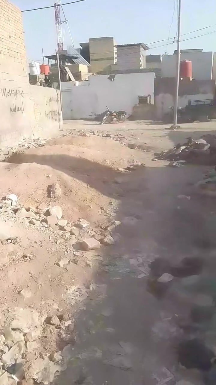 سلام عليكم عرصه للبيع شارع المطار شارع علكم قريبه علشارع المقرنص 5x20
***********  @إشارة
