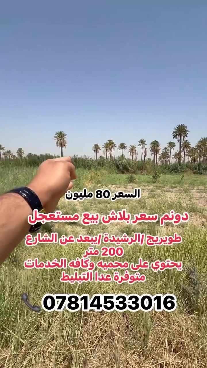 دونم • طريق الرشيدة • قريب شارع الزوار