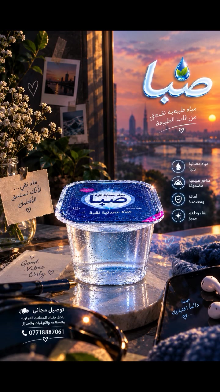 🔥💧 عرض الجملة وصل! 💧🔥
🎁 1 + 100
💰 سعر تنافسي | 🚚 توصيل مجاني | 💪 تفريغ مجاني
🏪 للمحلات والمطاعم والكوفيات والمنازل
📍 مناطق التجهيز:
الحسينية • الراشدية • بوب الشام • الحبيبية • البنوك • السريدات • البلديات • حي أور • الشعب • القاهرة • حي البساتين • بغداد الجديدة • 9 نيسان • الثعالبة • المضمار • 7 نيسان • الانتصار • جميلة • شارع فلسطين
📞 ***********
🔥 اتصل هسه وخلي تجهيزك علينا! @الجميع
