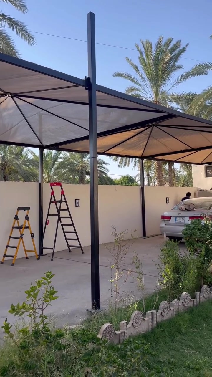 تجهيز مضلات هرمية 

تصميم عصري: شكل هندسي هرمي يضيف لمسة جمالية وفخامة للمكان (فلل،استراحات، مواقف سيارات، ومشاريع).
 تجهيز حسب الطلب ، تتوفر عروض للمساحات الكبيرة.

📍:  الأنبار  _ هيت
***********
