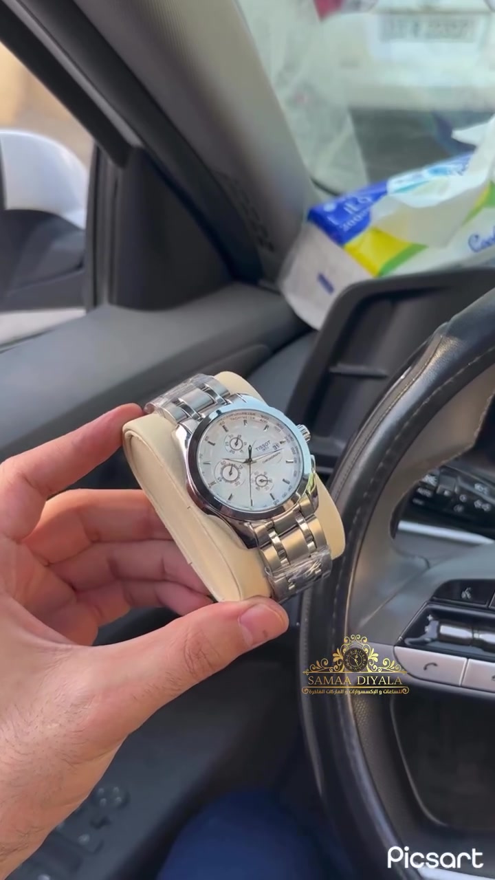 تميزو معنا ...
رجالي 
كوالتي عالي 
مكينه اصلي 
سناتر شغاله 
نضام ستوب وج 
ضد الماء 
طلاء ثابت 
تاريخ شغال 
جام ضد الخدش 
قفل سير فراشة 
توصيل داخل بعقوبة مجاني
يوجد توصيل لجميع المحافظات 
#تغليف #ساعات #هدايا #ورد #ديالى

نص مكتوب في الصور:
- SAMAA DIYALA للساعدة و الإكسسوارات و الماركات الفاخرة Picsart