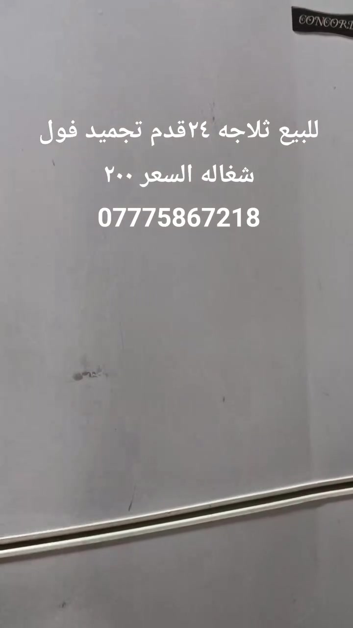 ثلاجة • بدون تفاصيل