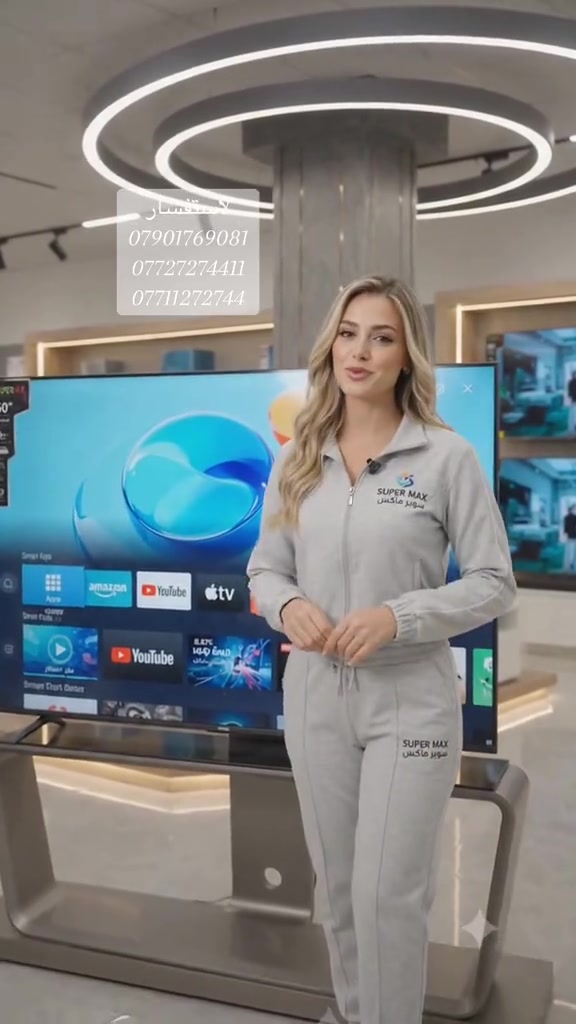 🔥 شاشة 60 سمارت ذكية 🔥 https://www.finora.company/installment-store/super/ 📺 نظام Android ✨ دقة 4K لصورة أوضح وتفاصيل أقوى 🌈 تدعم تقنية HDR 📱 تدعم التطبيقات والإنترنت 🚚 التوصيل مجاناً لباب البيت 📞 للحجز والاستفسار: *********** *********** *********** ⭐ متوفرة حالياً لدى سوبر ماكس للشاشات الذكية
