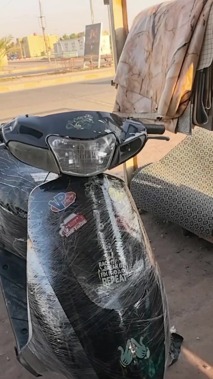 زازوكي ٦٠ تخم تاير جديد دبل عالي وياله جدد نكره بكل وكت مكينه ما مفتوحه  لايت ثلجي شاير شغاله هورن شغال فقط سلف ماعرف شبي شباب دراجه قفل ١٥٠ مال مستعجل مكاني ميسان حي ندا راسني خاص او واتساب وتدلل ***********

