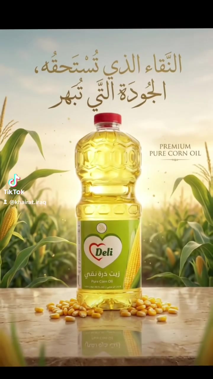 أطيب التحيات واسعد الأوقات
‏تهديكم مجموعة شركات خيرات العراق
‏تعلن الشركة عن وصول  منتجات شركة ديلى الأمريكي 
‏
‏ زيت فول الصويا غير مهدرج ١٧٫٢ لتر
زيت ذرى النقي ١٫٤١٩ لتر 
‏
‏الوكيل الرسمي والحصري في العراق مجموعة شركات خيرات العراق  
‏
‏ومن ألله التوفيق للجميع 💐🌷💐🌷
‏يمكنكم التواصل معنا على
‏موبايل الإدارة *********** متوفر واتس اب
‏متوفر خدمة التوصيل جمله
