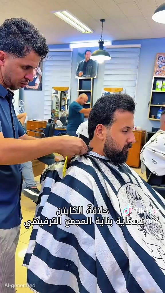 حلاقه الكابتن • طابق الاول • مول فوق بيك جكن