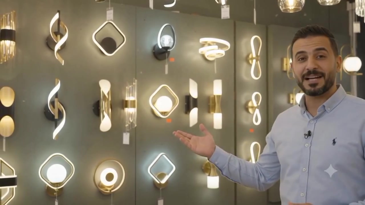 براكيتات كريستال • LED موفرة • الدجيل