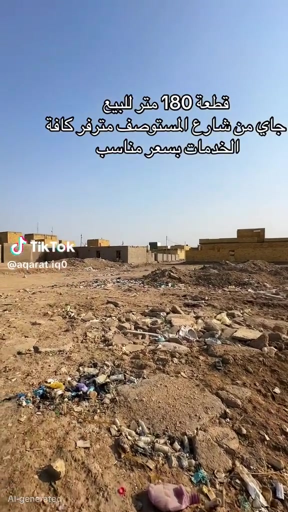 أرض • شارع المستوصف • ١٨٠م