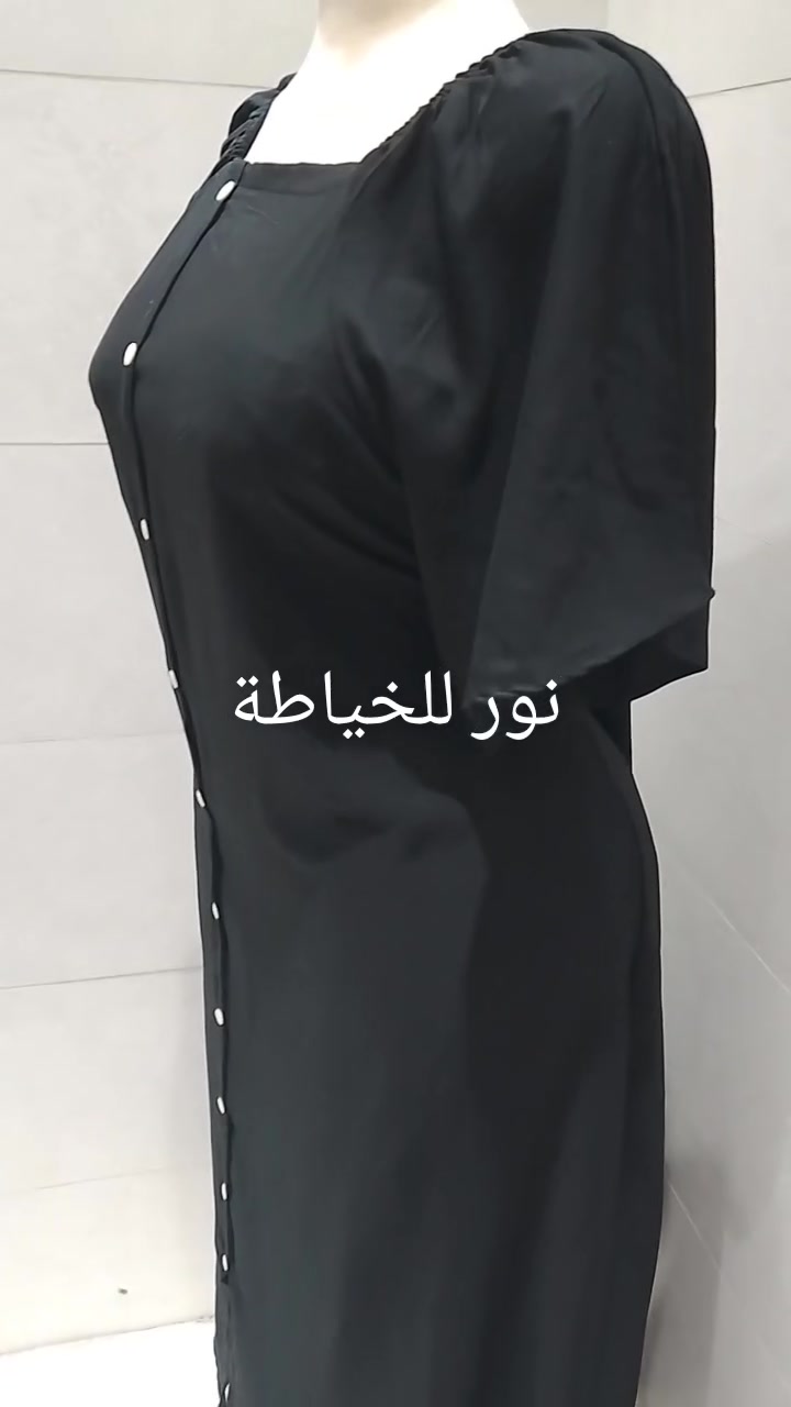 فستان تفصيل • تفصيل أنيق • نور للخياطة