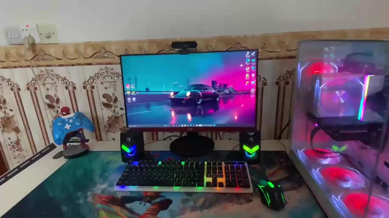 حاسبة للبيع 
مواصفات الحاسبة: 
المعالج: Intel Core i5 14400F
اللوحة الأم: ASUS H610M
 الرام: Asgard 16GB 8.2 RGB
.  التخزين: SSD M.2 Samsung 512GB
.  كرت الشاشة: ASUS RTX 3060 12GB
.  الباور سبلاي: Rocket 850W
.  الكيس: Mass M016
الشاشه هيAOCالحجم 24زمن الاستجابة1ms 
  165Hzماوس كيبوردRG +ماوس باد +كامرا +يده و ستاند يده +مصخم صوت كله RG+ميز كيمنكRG حامل سماعه حمل كلاصات بل ميز بيسي كامل متكامل بس تشغلها و تلعب كلشي ما ناقصه بيسي كلش نضيف اله درجه تمستخدمه شي كلش قليل جديده و نضافه 100/100 رقم و تواصل واتساب مو شراي لا تعبني الرقم ***********
