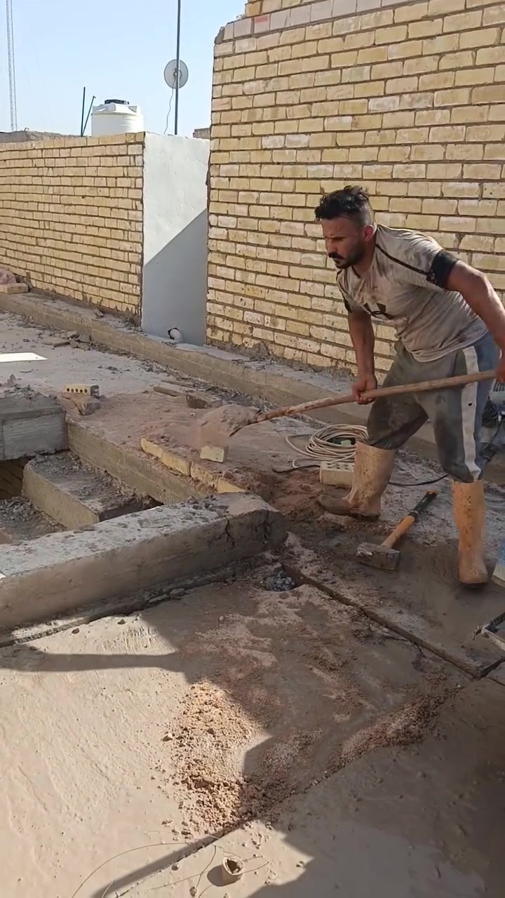السلام عليكم ابو تفليش في النجف وقص كونكريت رقم التواصل/***********
