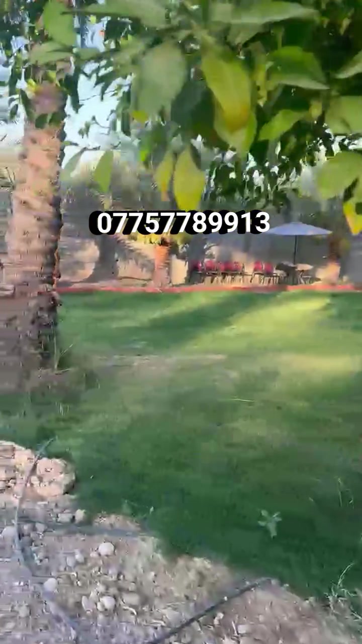 سلام عليكم
للبيــــــــــع نص دونم طابو سند 25
واجه23ونص يبعد عن شارع العام
100متر تقريبا مخدوم بلكامل مسيج وموضح
شارع 9متر تستلم جاهز تبليط مجاري
بغداد المدائن منطقة الجعارة قرب المستوصف
وتتوفر قطع ايضا بمساحة 170 متر عدد2 و246 للاستفسار الاتصال على الرقم ***********
#مزارع #سكن #بساتين
#و***********
#سند25 #و*********** #واتساب

