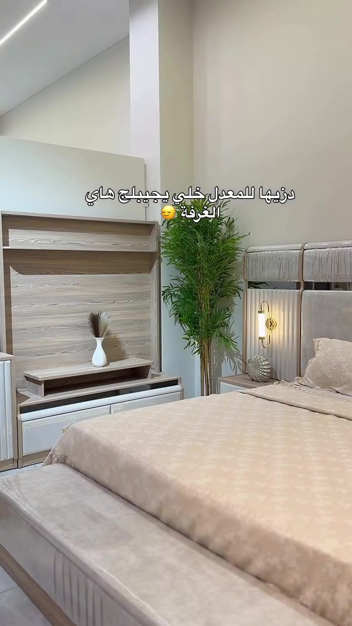 غرفة نوم • ١١ قطعة • سرير مخزن
