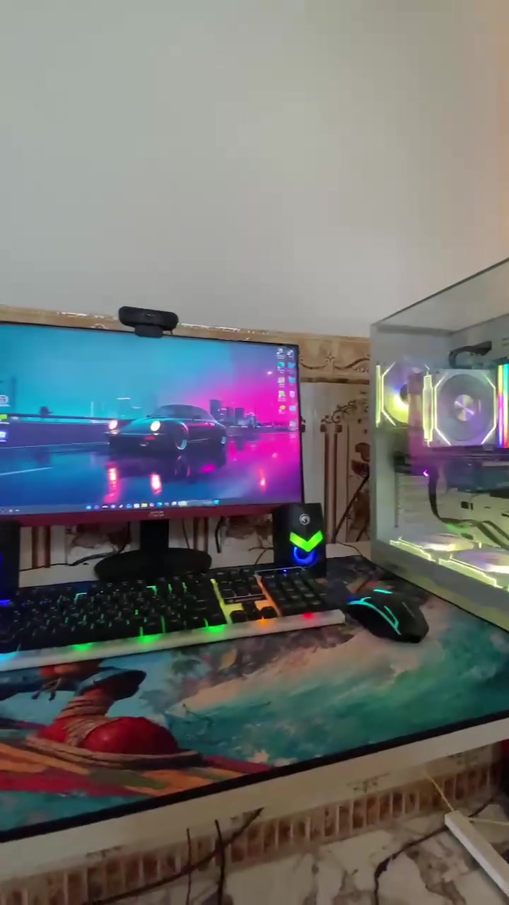 حاسبة للبيع 
مواصفات الحاسبة: 
المعالج: Intel Core i5 14400F
اللوحة الأم: ASUS H610M
 الرام: Asgard 16GB 8.2 RGB
.  التخزين: SSD M.2 Samsung 512GB
.  كرت الشاشة: ASUS RTX 3060 12GB
.  الباور سبلاي: Rocket 850W
.  الكيس: Mass M016
الشاشه هيAOCالحجم 24زمن الاستجابة1ms 
  165Hzماوس كيبوردRG +ماوس باد +كامرا +يده و ستاند يده +مصخم صوت كله RG+ميز كيمنكRG حامل سماعه حمل كلاصات بل ميز بيسي كامل متكامل بس تشغلها و تلعب كلشي ما ناقصه بيسي كلش نضيف اله درجه تمستخدمه شي كلش قليل جديده و نضافه 100/100 رقم و تواصل واتساب مو شراي لا تعبني الرقم ***********
