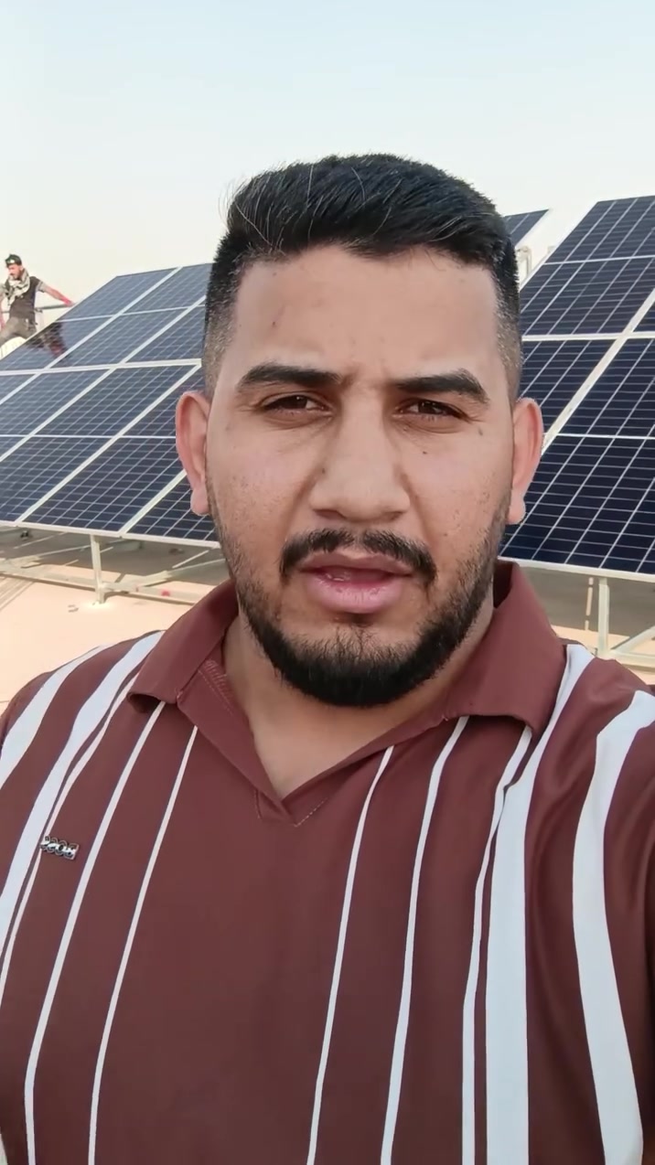 #احد اعمال هذا اليوم في محافظة بغداد مجمع مشن
للطلب والاستفسار الاتصال على الرقم التالي 

*********** مهندس اوس 

طاقة_شمسية #منظومات_طاقة_شمسية #العراق #كهرباء_العراق #بغداد #طاقة_متجددة #توفير_الكهرباء #Felicity #Deye #longi
