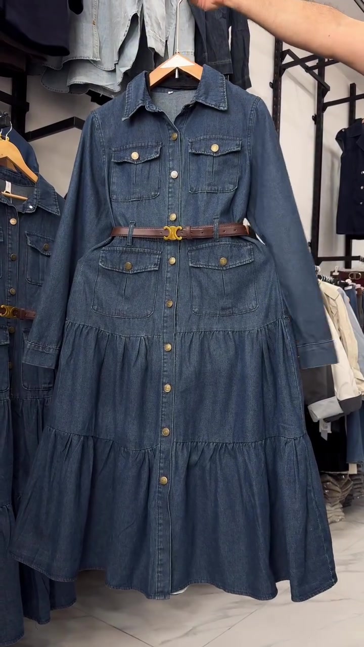 ⁨	‏ NEW  COLLECTION
خريف + شتاء 2026/2027

#التفاصيل :👇👇👇

#فستان : جينز  طول 120 سم 
#قياسات : M-L-XL

السعر : 45 الف 

نستقبل الدفع الالكتروني ( ماستر كارد ) 
——————
ملاحظة / الالوان ممكن مختلفة شي بسيط من ناحية الغامق والفاتح 
خدمة توصيل كافة محافظات العراق 5000 🚕
سامراء 2000
العنوان 🏨 سامراء شارع حي الشرطه مجاور قيصرية العطاء 🏨 
للحجز والاستفسار مراسلة الصفحه 📩.
__________
اكسبلور اكسبلور_العراق مشاهير_العراق كاجول فساتين_سهره فساتين_تركية جاكيت قميص_نسائي جاي_من_الاكسبلور_لايك_وفولو_للبيج_سامراء_العرموشية_سوق_الذهب_الجديد⁩⁩⁩
