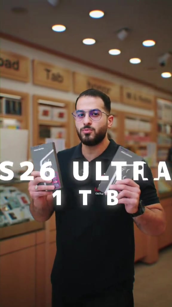 جهاز الأس ٢٦ ألترا بالذاكرة الواحد تيرا 🤩 بأقوى سعر و أقوى ضمان 💪 تفاعلك من اليوم عليه جوائز ! كل أسبوع 👇😎 هدية جهاز سامسونك  وكل شهر هدية جهاز iPhone 17 Pro Max علق شارك و سوي لايك ✨🤩 كل تفاعل = فرصة أكبر للفوز! 🔥⁩ التوصيل متوفر لجميع محافظات العراق 🇮🇶  وتكدر تطلب جميع الأجهزة  بضمان عالم القلعة الذهبي  ( ضمان استبدال )   للطلب و الاستفسار يرجى الاتصال ☺️👇 معرض الكاظمية ( ساحة قريش )  :  أوقات العمل ( ١٠ ص  - ١٠ م ) *********** - *********** معرض المنصور ( شارع مول بابلون )  :  أوقات العمل ( ١١ ص - ١١ م )  *********** - *********** معرض زيونة ( شارع الربيعي ) : أوقات العمل ( ١١ص - ١١م )  *********** - *********** معرض الاعظمية ( شارع الضباط ) : أوقات العمل ( ١٢ م - ١٢ ص )  *********** - *********** معرض الدورة ( شارع أبو طيارة ) :  أوقات العمل ( ١٢ م - ١٢ ص ) *********** - *********** قسم الصيانة ( الربيعي ) : *********** #عالم_القلعة #اختيارك_الافضل⁩⁩⁩⁩
