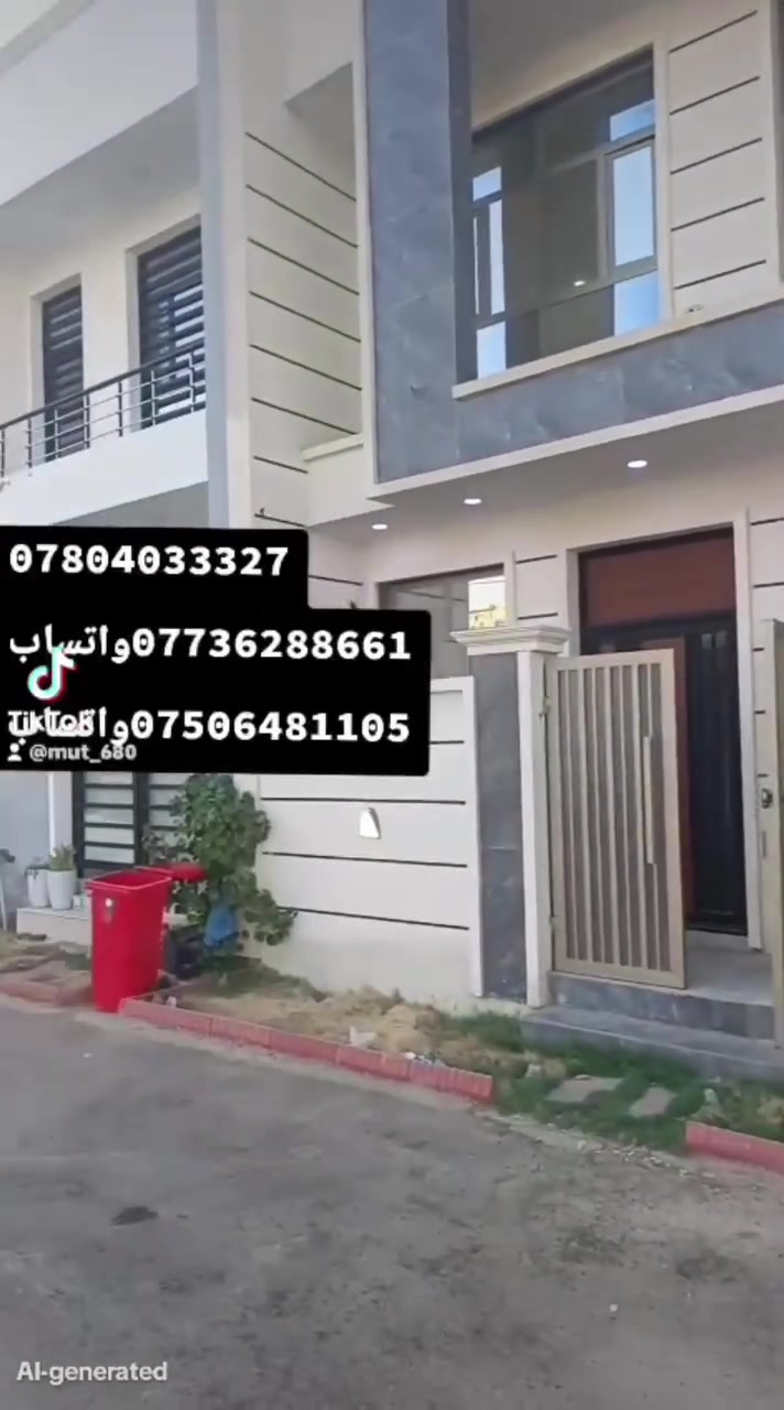 السلام عليكم
دار مساحه 50 متر 
طابقين غرفتين نوم 
زراعي سند 25 
تنازل شركه وإقرار محكمه 
بغداد الدوره مدخل هور رجب مجمع شؤاطى النخيل 
***********
***********
