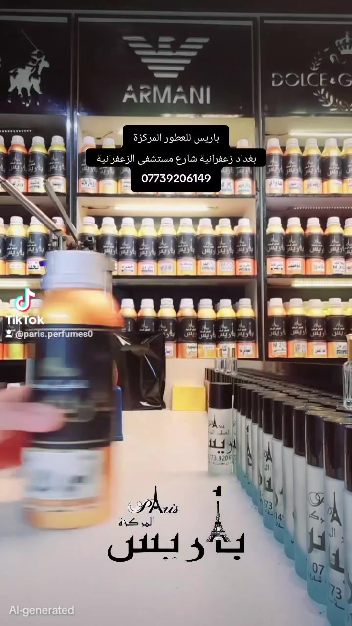تي روز • عطر نسائي • بغداد زعفرانية