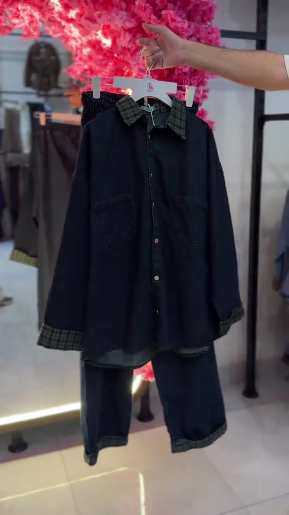 سوت جينز • خامة جينز ثقيل • مقاسات S-XXL