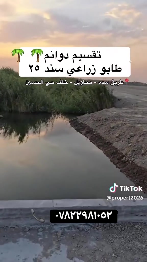 ٢٥ دونم • طابو زراعي • محاويل