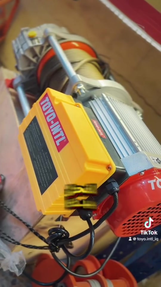 ونج TOYO الاحترافي 4HP – حمولة 1 إلى 2 طن ⚙️

حل مثالي للمصاعد المنزلية والمصاعد المخزنية، يوفر سرعة أعلى، تشغيل سلس، وتحمل للعمل المستمر.

✅ ونج كهربائي صناعي
✅ مصعد منزلي
✅ مصعد مخزني
✅ حمولة 1 طن و2 طن
✅ سلك فولاذي 10 ملم
✅ بورد تحكم ذكي وريمونت لاسلكي
✅ تجهيز، تنفيذ وصيانة

📍 مركز TOYO للمصاعد والرافعات
شارع الرشيد – السنك – مسرح الزوراء
📞 *********** - ‭***********‬ مبيعات  (كهربائي المصاعد)

🚩 للاستفسار عن الأسعار أو طلب زيارة ميدانية، راسلنا الآن.
