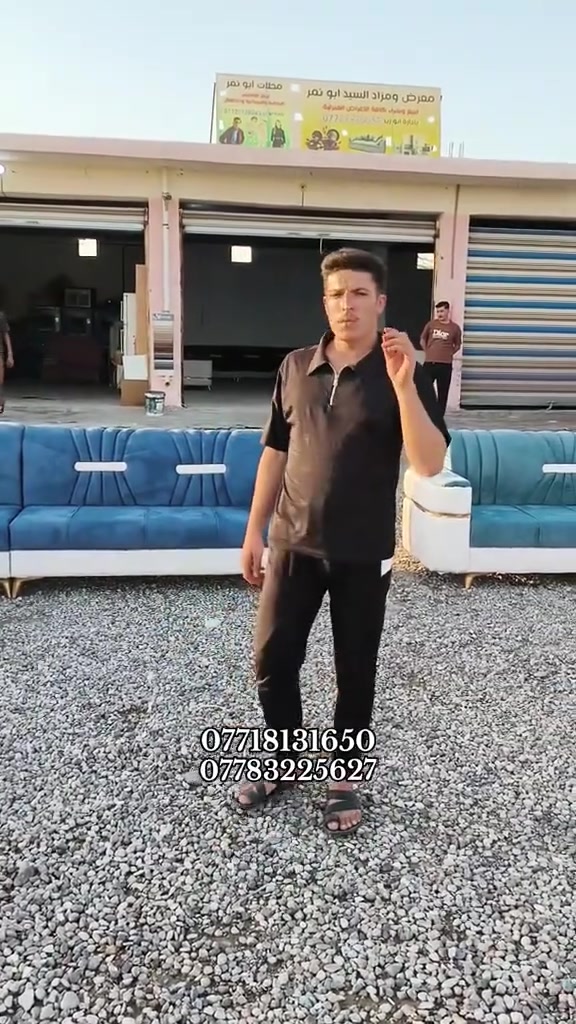 التاريخ 29/9/2026
معرض ومزاد السيد ابو نمر 
تحطيم الاسعار متوفر الجديد والمستخدم 
وأيضاً متوفر نضام ألمراوس قديم بالجديد 
+ نشتري كافة الأغراض المنزلية 
أسعار تنافسية جدآ... ***********. . ***********
ديالى دلي عباس منطقة العرابضة ع الشارع العام
