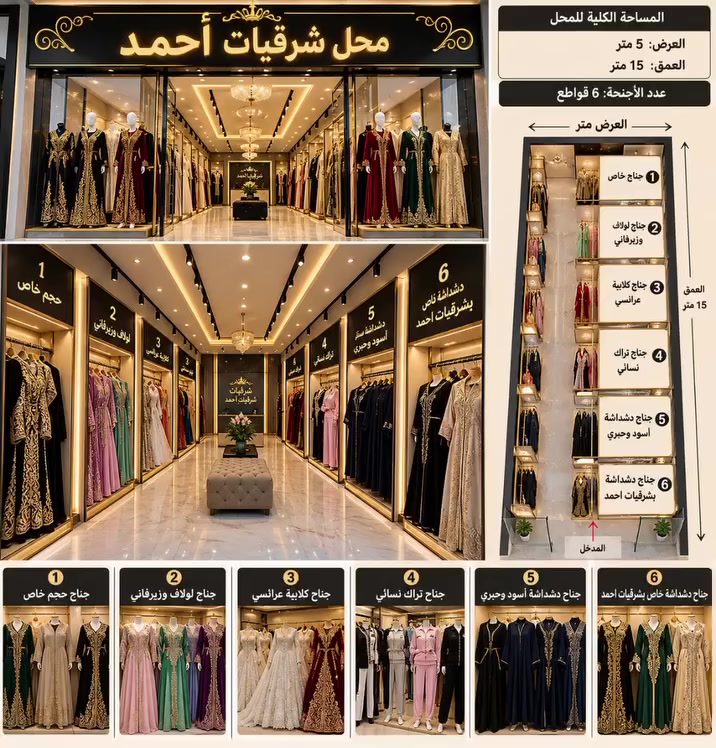شرقيات أحمد • أربيل • ملابس نسائية