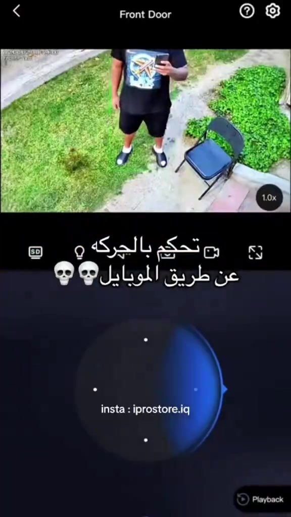 كاميرا مراقبة ذكية بزاوية دوران 360° 👇🏻 أطلب الآن 📞 *********** واتساب ✅  موديل: ez123 توفر مراقبة شاملة بدقة عالية وتغطية كاملة للمكان بفضل إمكانية الدوران الأفقي والعمودي تدعم الاتصال عبر شبكة الواي فاي للتحكم والمراقبة عن بُعد من خلال تطبيق الهاتف مزودة بخاصية التصوير الليلي لرؤية واضحة حتى في الظلام تدعم التكبير، التصغير، والإمالة لتحديد أدق التفاصيل تحتوي على مايكروفون مدمج وسبيكر للتواصل الصوتي المباشر بجودة صوت نقية تدعم إدخال كارت ذاكرة لتسجيل الفيديوهات والرجوع إليها لاحقًا تنبيه فوري عند اكتشاف أي حركة بفضل مستشعر PIR سهولة في التثبيت والتشغيل

نص مكتوب في الصور:
- عبالك كاميرا عادية؟ 🙃
- insta : iprostore.iq