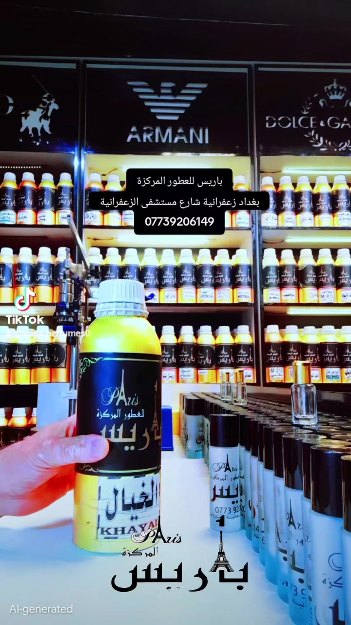 عطر_الخيال💫
الاصلي💯 المركز
عطر الاحساس والذوق والرومانسيه
عطر الخيال 
عطر شرقي جذاب جميل جدا وثابت هذا العطر ساحر راح ياخذك لعالم الخيال عطر مرهف الاحساس
عطر الخيال
عطر رجالي من عطور الفخامة فواح وثابت ثباتيه قوية
عطر اسم على مسمى خيالي في روعة وجمال ثبات عطره كلش قوي ويقدم كهديه راقيه الجمال واناقه
عطر الخيال  😍
عنوان الفخامه والتميز فوحان اثارة خياليه بهذا العطر 
للجنسين عطر الخيال بنوتة الحمضيات والبرغموت وشجر الصندل و يمتاز هذا العطر بالثبات والفوحان❤️

باريس للعطور المركزة
بغداد زعفرانية شارع مستشفى الزعفرانية
***********

https://www.tiktok.com/@paris.perfumes0?_t=8m6bojv5h6P&_r=1

https://www.instagram.com/j1q.q/profilecard/?igsh=dTd3bmx4dzRocmxr
