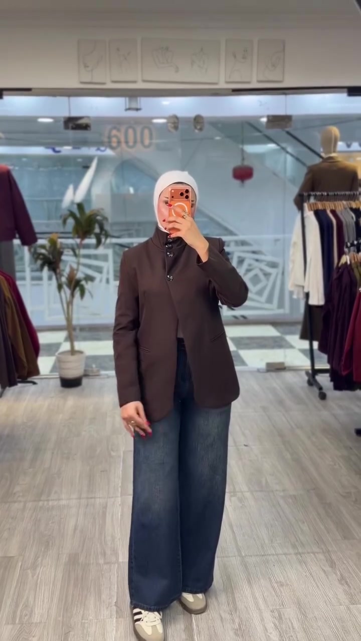جاكيت خريف • جينز • مقاسات ٣٨-٤٦