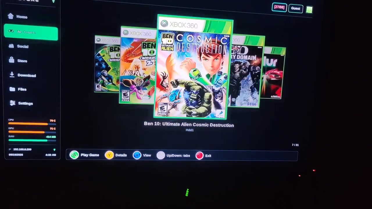 اكس بوكس 360 نفام قاروره بيه لعبا مخزوانه حقل الوا مال لعاب لبيه ولحقل ثاني نضام مكتبه وينزل لعاب عن طريق لنت لسعر 90 لستفسار ***********
