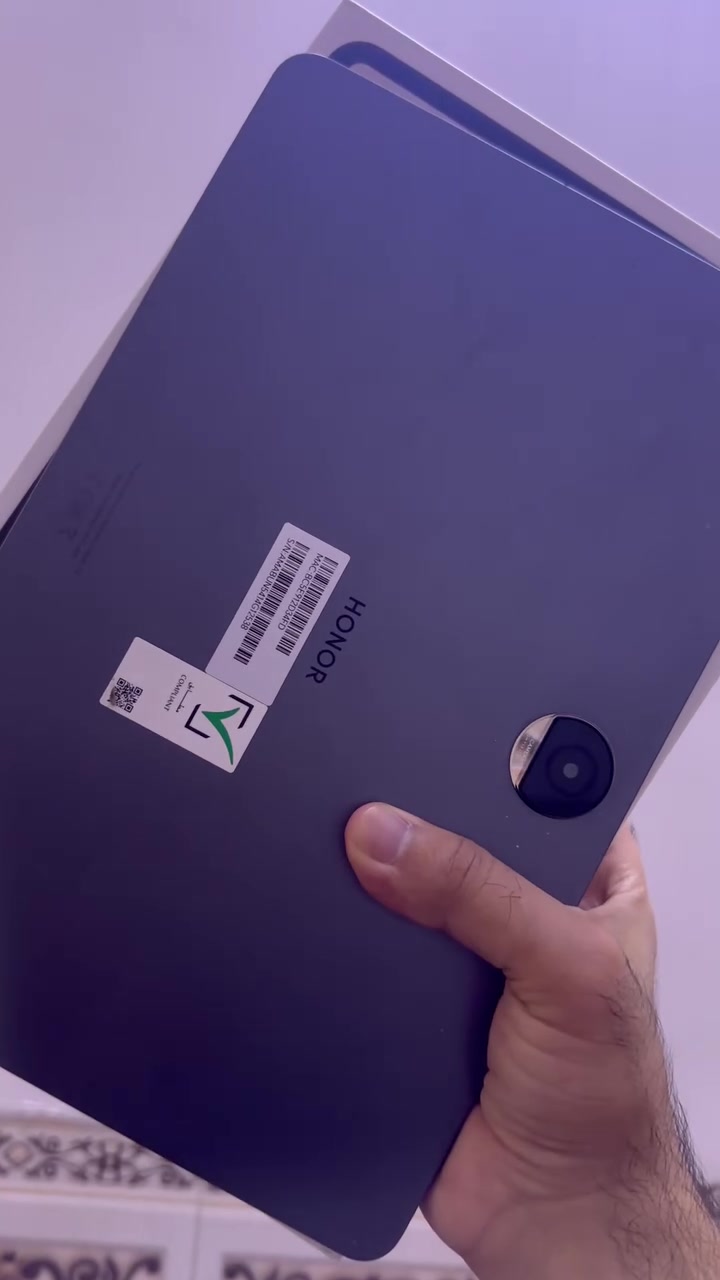 📱 HONOR Pad 9
• شاشة 12.1 إنش 2.5K ✨
• معدل تحديث 120Hz ⚡
• معالج Snapdragon 6 Gen 1 🔥
• رام 8GB
• ذاكرة 256GB
• بطارية 8300mAh 🔋
• شحن سريع 35W ⚡
• نظافة 95% ✨
• كامل الملحقات: قلم + شاحن 45W + كارتونة ✏️

💰 السعر: 305 ألف شامل التوصيل لكل العراق
📲 للحجز والتفاصيل واتساب: ***********
🚚 توصيل لجميع محافظات العراق

#HONOR #HonorPad9 #Pad9 #هونر #هونر_باد9 #تابلت #تابلت_العراق #موبايلات_العراق #هواتف_العراق #العراق #بغداد #اكسبلور #اكسبلور_العراق #ريلز #فولت_ستور
