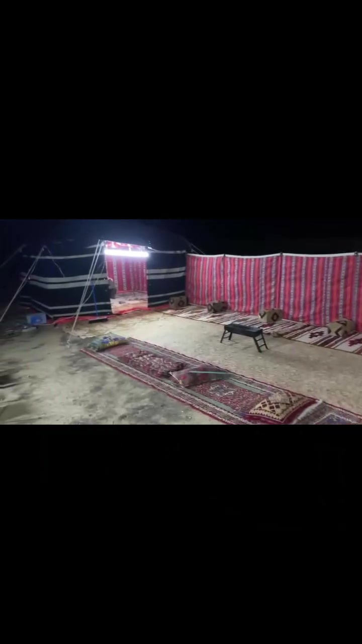 خيمة ٤×٤ • قماش حمر ٨م • ميسان