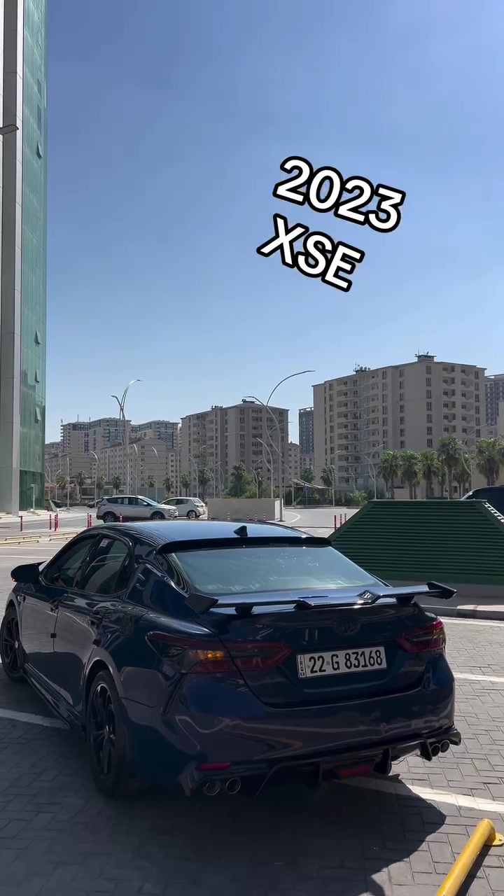 Kamry 2023 xse 
4سلندر
شاشة كبيرة 
نظام car play
206حصان 
مقاعد جلد 
كشنات هيتر 
تشغيل بالبصمة 
كاميرة خلفية 
حساسات امامية خلفية جانبي 
رادار امامي 
مثبت سرعة 
حادث السيارة 4 قطع 
بدون ايرباك 
بجم كبس
السيارة عليها كت كامل trd 
السيارة ماشية 42مايل 
مكان السيارة اربيل 
 للمعرفة تفاصيل السيارة اكثر 
اتصال واتساب ***********
