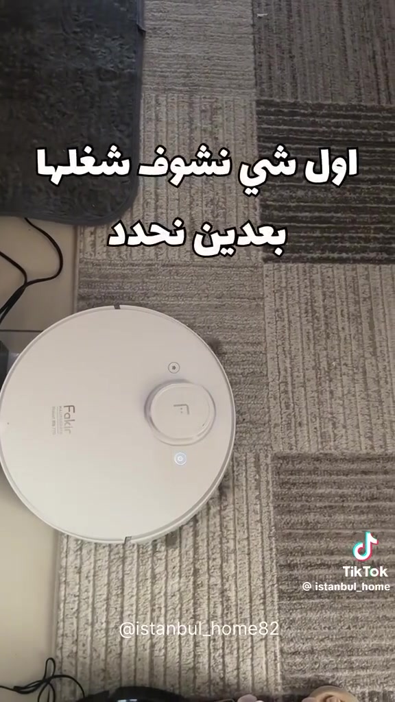 روبورت كنس ومسح • شحن ٣ ساعات • حساسات وخريطة