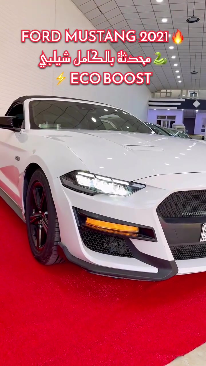 🔥 إذا تريد موستنك شكلها شيلبي… هاي تستاهل تشوفها!

FORD MUSTANG 2021 🔥

🐍 محدثة بالكامل شيلبي
⚡ ECOBOOST
📏 ماشية 101 ألف كم فقط

💥 4 قطع
✅ بدون داخل
✅ إيرباگ
🔎 استيرن فقط
🔍 كشف

💰 السعر: 12,500$

موستنك 2021 محدثة بالكامل شيلبي،
شكل رياضي ملفت… ومواصفات تخليها خيار يستاهل المشاهدة.

إذا تدور على موستنك شكل شيلبي وبسعر مدروس،
لا تفوّت هاي السيارة.

📍 أربيل – شارع 100
🏢 معرض بهاء الدين مصطفى كرم

👤 أحمد أبو آدم
📞 ***********
📞 ***********
