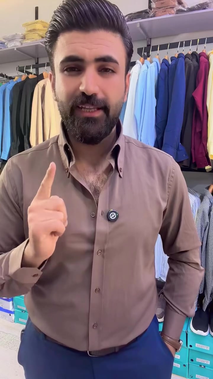 قميص • دزاين إيطالي • قماش تركي